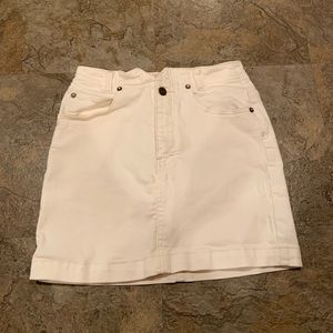 Free people white skirt
